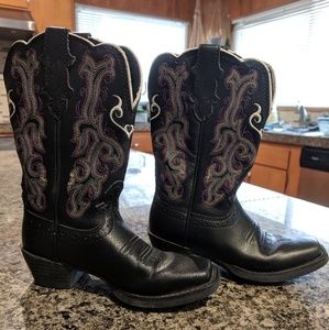 Justin Boys Western Cowboy Boots